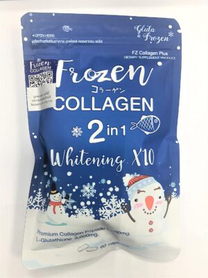 Frozen Collagen 2 in 1 WHITENING X (3 PACKS )
