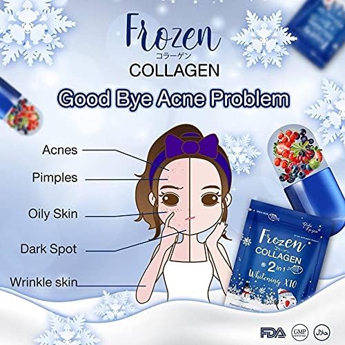 Frozen Collagen 2 in 1 WHITENING X (3 PACKS ) - Image 5