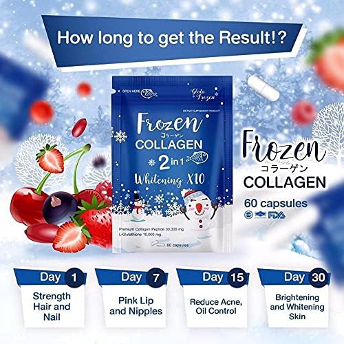 Frozen Collagen 2 in 1 WHITENING X (3 PACKS ) - Image 6