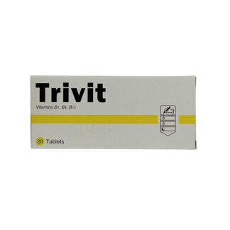 TRIVIT Vitamin B1, B6 & B12 Supplement Tablets, Pack of 30's