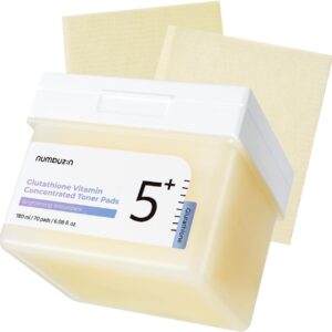 numbuzin - No.5+ Glutathione Vitamin-Niacinamide Concentrated Pad